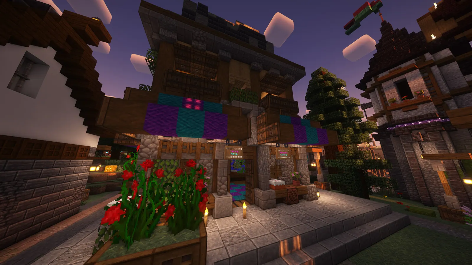 The Age I Welcome Centre beside spawn