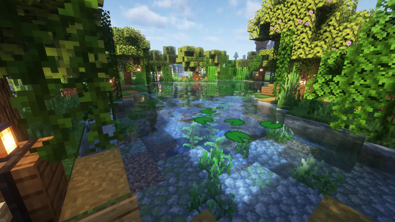 The fishing docks