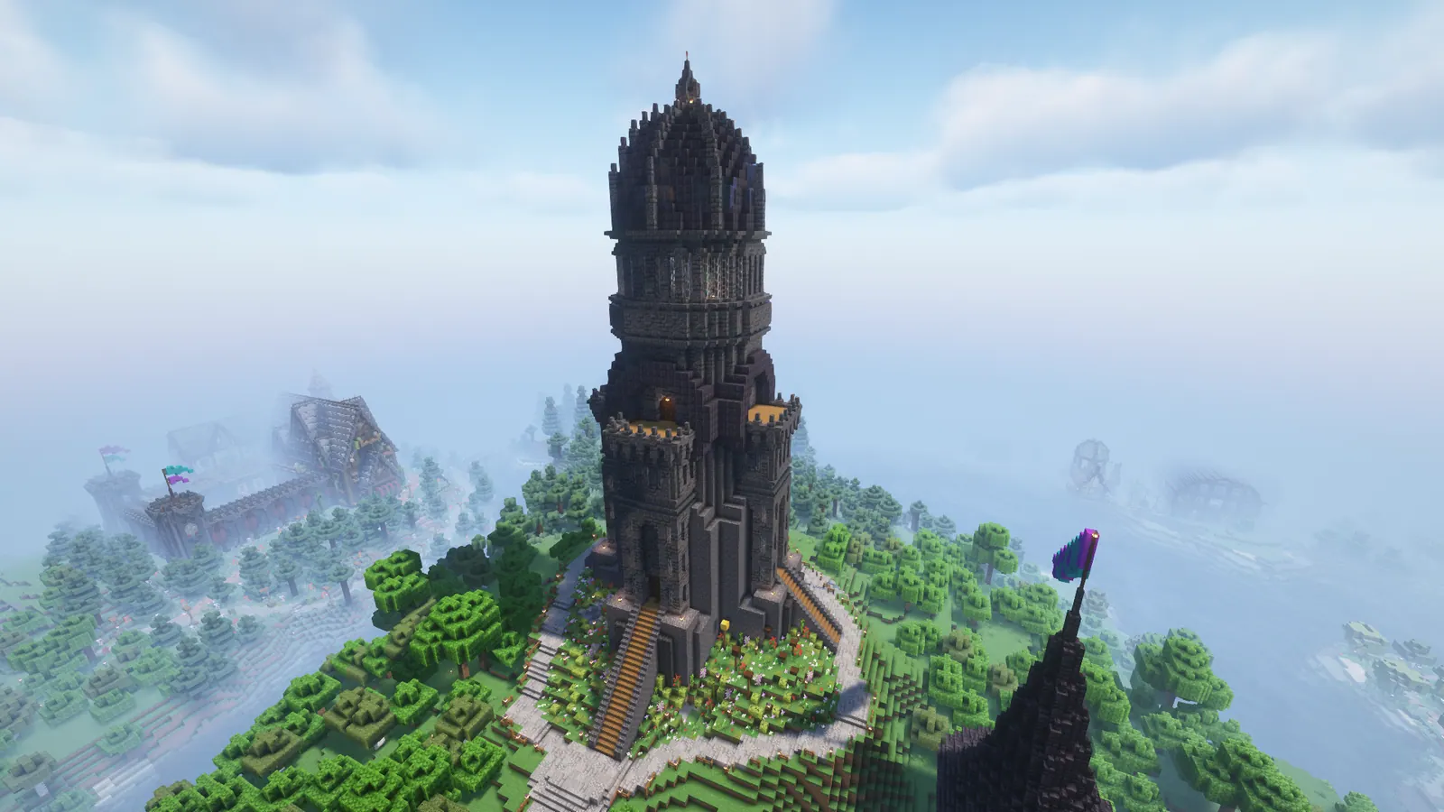 The Gauntlet Spire parkour tower