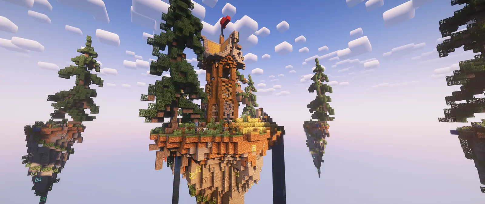 The Aether Isles SkyWars map