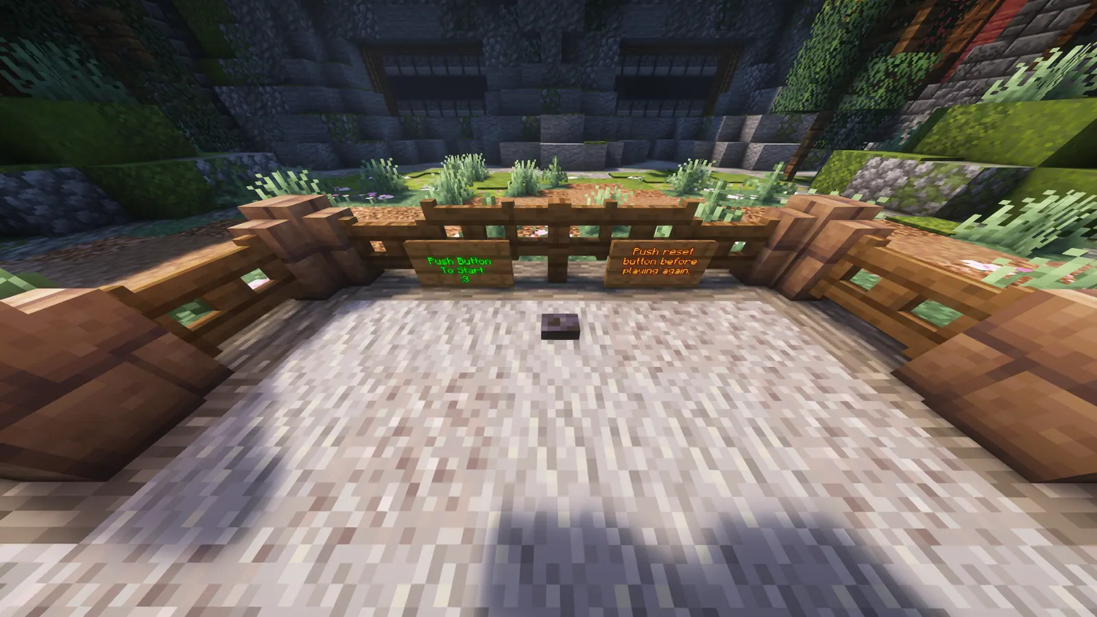 Quiver's Sanctuary courtyard